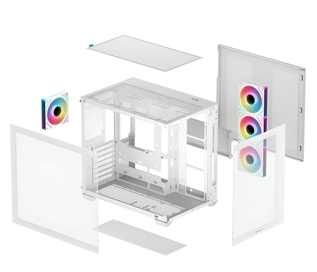 Deepcool CG530 4F White - 1336382 - zdjęcie 4